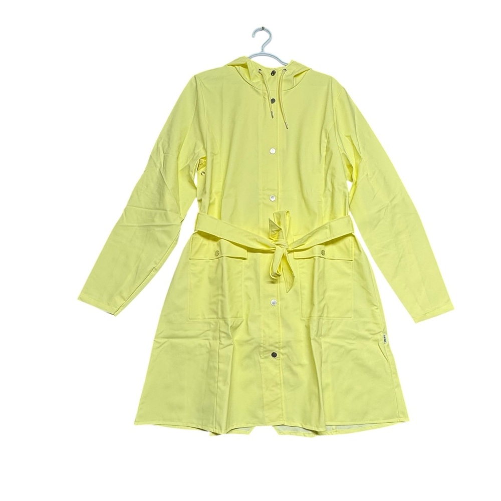 Rains‎ Curve Waterproof Jacket Straw NWT
Unisex Sz XL Butter Yellow NWT Hooded